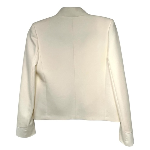 Maje Ivory Open Front Suit Blazer Career Business Work Jacket Women’s 36 - Picture 7 of 11